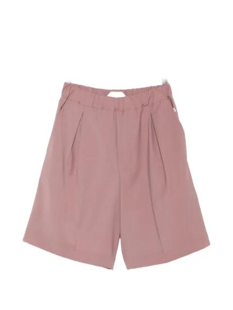 pleated elasticated-waist shorts by NEW YORK RESIDENT
