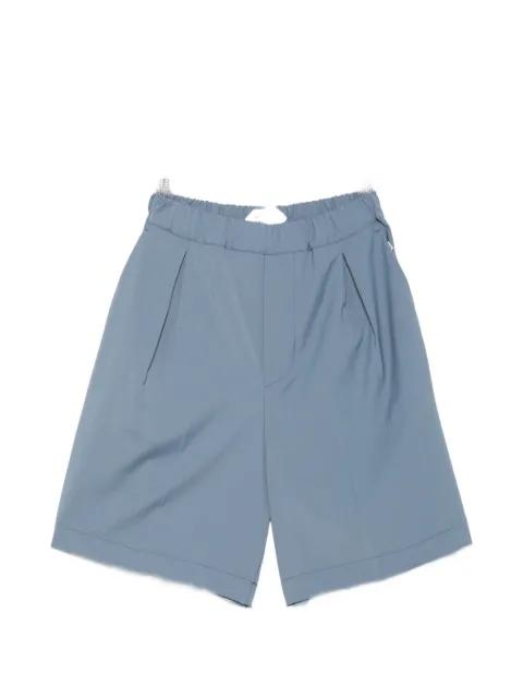 pleated elasticated-waist shorts by NEW YORK RESIDENT