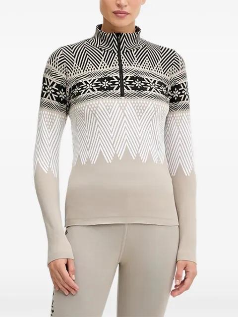 Are half-zip ski top by NEWLAND