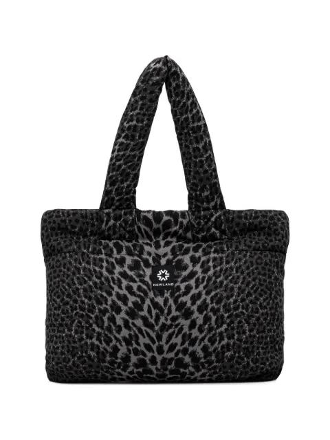 animal-print tote bag by NEWLAND