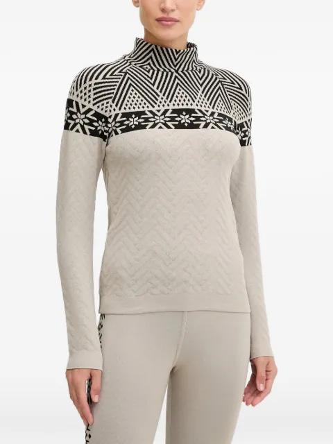 geometric-patterned sweater by NEWLAND