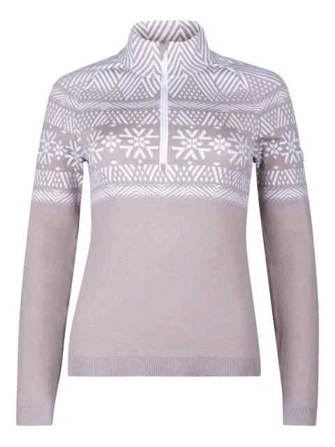 half-zip long-sleeve sweater by NEWLAND