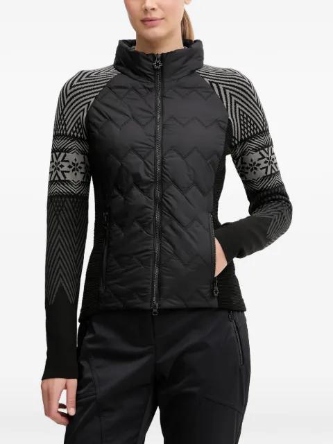 quilted patterned jacket by NEWLAND