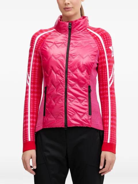 quilted stripe performance jacket by NEWLAND