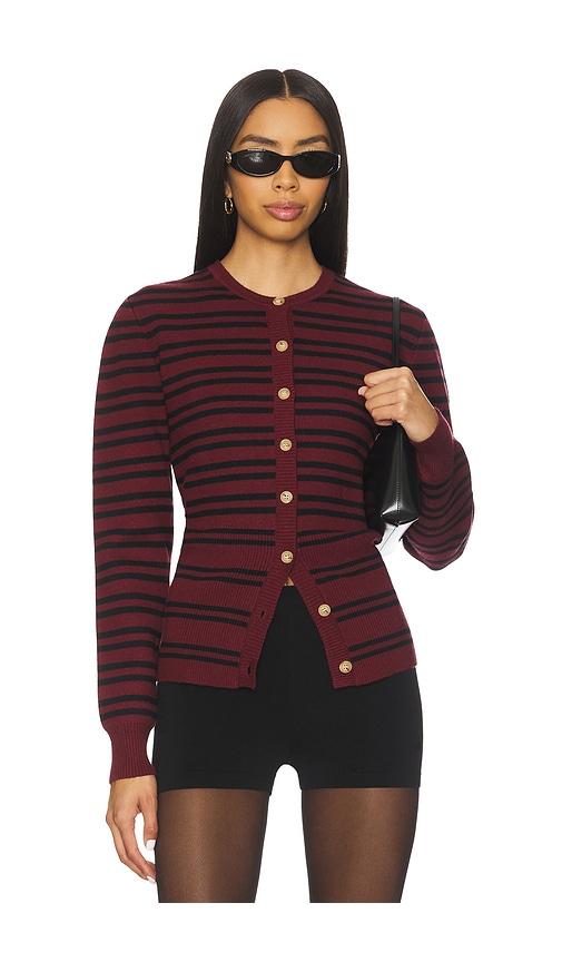 NIA Baxter Cardigan in Burgundy by NIA