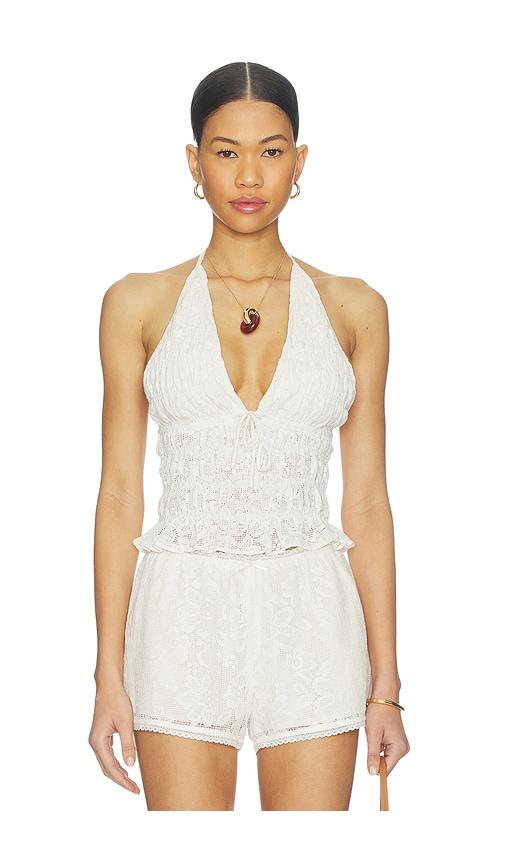 NIA Chandler Top in Ivory by NIA