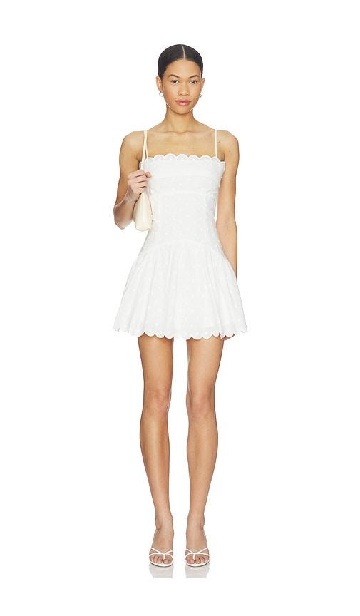 NIA Elvira Dress in White by NIA