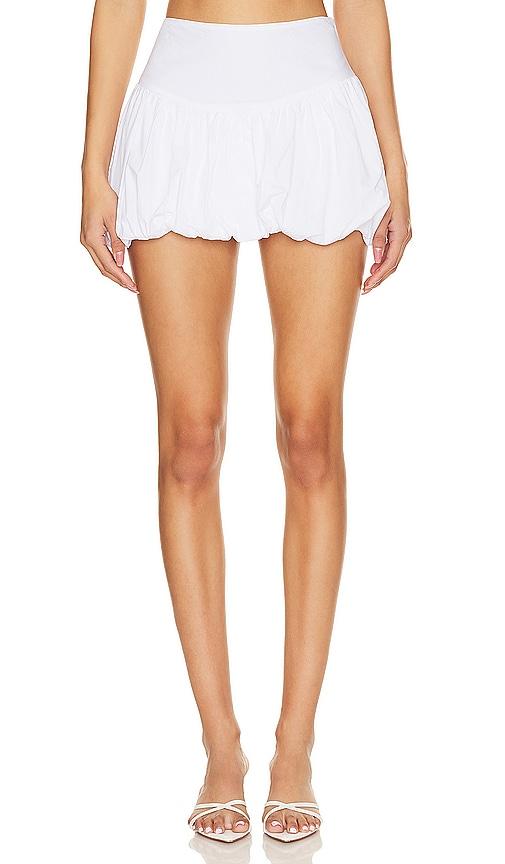 NIA Janelle Skirt in White by NIA