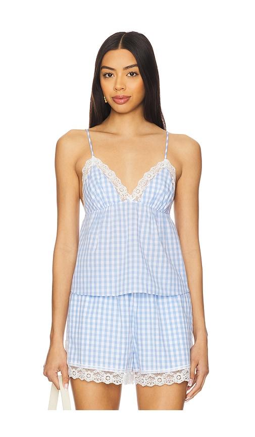 NIA Kendra Top in Baby Blue by NIA
