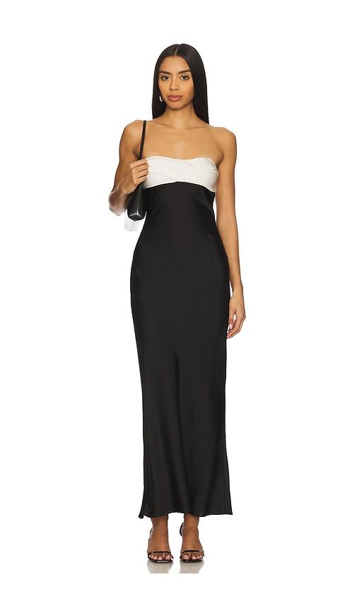 NIA Sunset Dress in Black by NIA