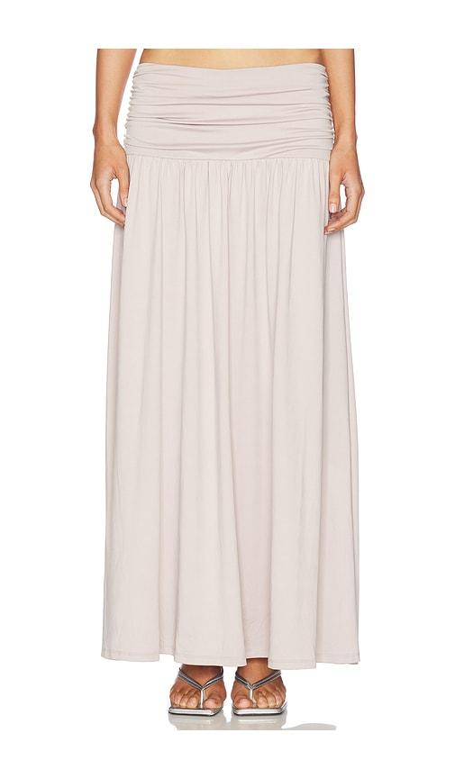 NIA Tierra Skirt in Beige by NIA