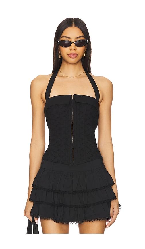NIA Warren Corset in Black by NIA