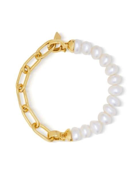 Duo freshwater-pearls bracelet by NIALAYA JEWELRY