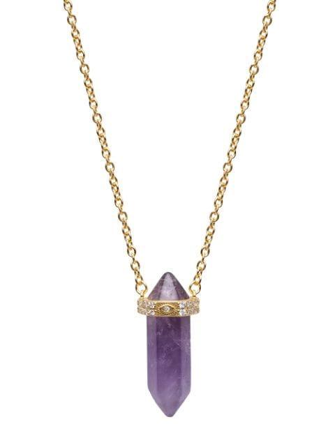 amethyst necklace by NIALAYA JEWELRY