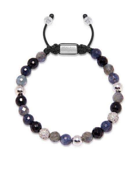 beaded drawstring bracelet by NIALAYA JEWELRY