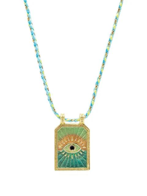 evil-eye pendant necklace by NIALAYA JEWELRY