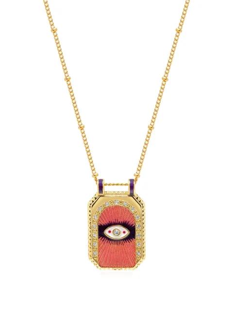 evil-eye pendant necklace by NIALAYA JEWELRY