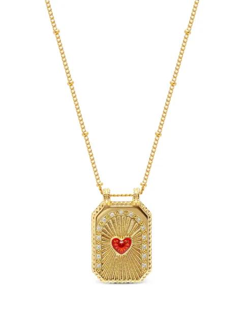 heart-cut pendant necklace by NIALAYA JEWELRY