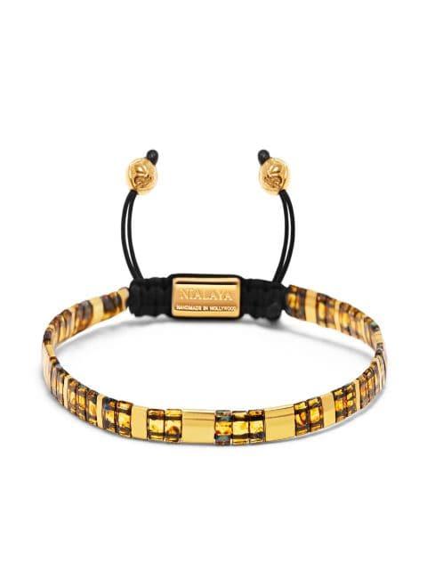 tila-beads marbled bracelet by NIALAYA JEWELRY