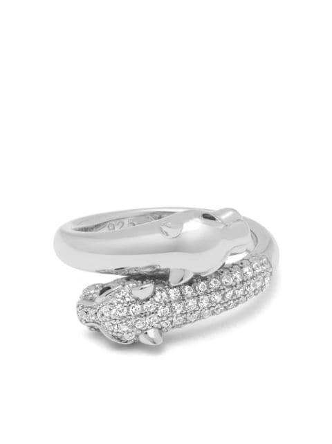 twisted panther ring by NIALAYA JEWELRY