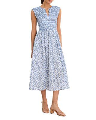 Amelia Embroidered Tile Dress by NIC+ZOE