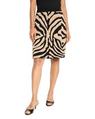 Animal Jacquard Knit Skirt by NIC+ZOE