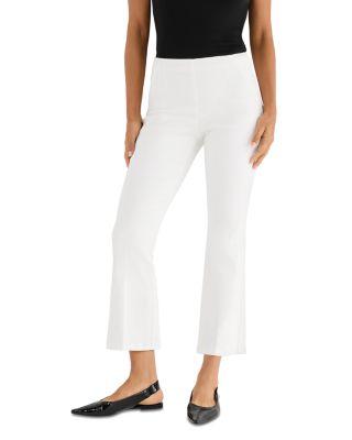 Berkeley High Rise Ankle Bootcut Jeans in Paper White by NIC+ZOE
