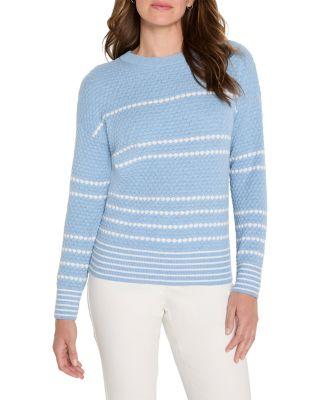 Circle Around Cotton Cashmere Sweater by NIC+ZOE