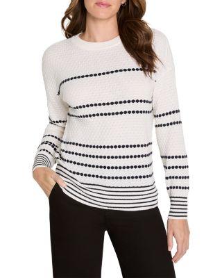 Circle Around Cotton Cashmere Sweater by NIC+ZOE