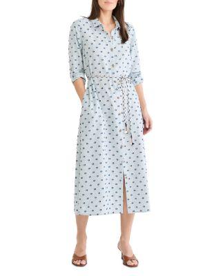 Clipped Dot Liana Shirt Dress by NIC+ZOE