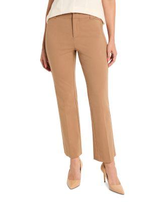 Cotton Bi Stretch Plaza Demi Boot Pants by NIC+ZOE