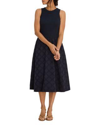 Diamond Eyelet Sophia Dress by NIC+ZOE