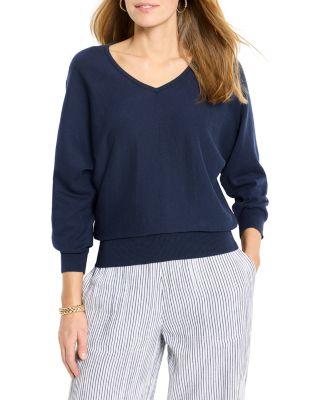 Easy V Neck Sweater by NIC+ZOE