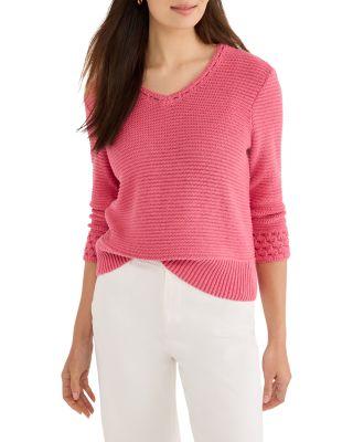 Edged Pop Stitch Sweater by NIC+ZOE