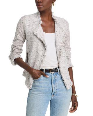 Fringe Mix Knit Jacket by NIC+ZOE