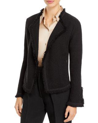 Fringe Mix Knit Jacket by NIC+ZOE