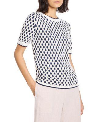 Geo Tuck Stitch Sweater by NIC+ZOE