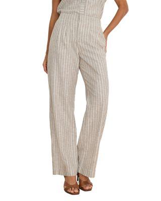 Lenox Wide Leg Striped Pants by NIC+ZOE