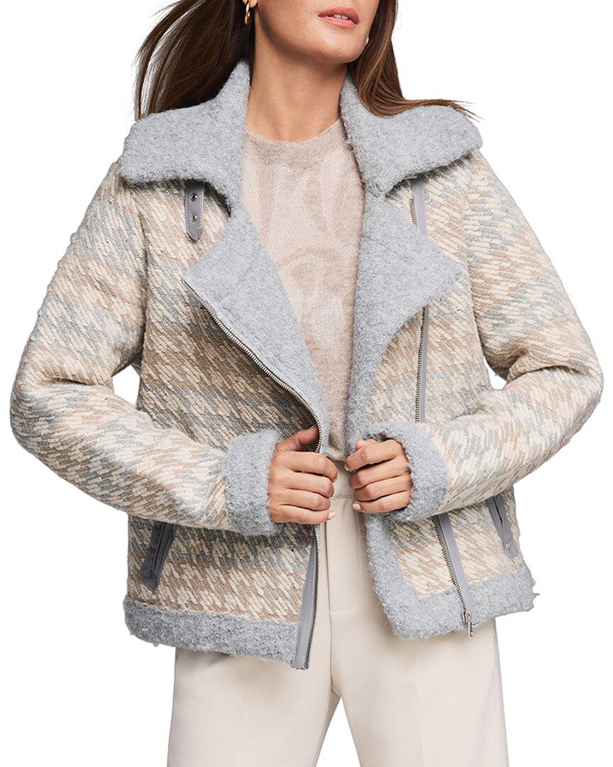 NIC+ZOE Houndstooth Knit Wool-Blend Jacket by NIC + ZOE