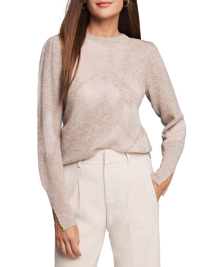 NIC+ZOE Lace Knit Floral Wool & Alpaca-Blend Sweater by NIC + ZOE