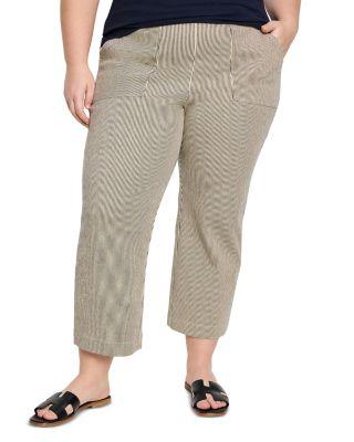 All Day Stripe Wide Leg Pants by NIC+ZOE PLUS