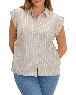 Plus Resort Shirt by NIC+ZOE PLUS