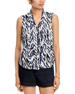 Ruffle Trim Top by NIC+ZOE