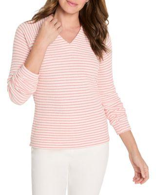 Soft Thermal Split Neck Top by NIC+ZOE