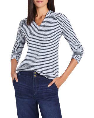 Soft Thermal Split Neck Top by NIC+ZOE