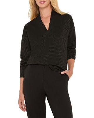 Sparkle Stripe Everyday Top by NIC+ZOE
