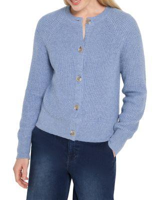 Waffle Tuck Cardigan by NIC+ZOE