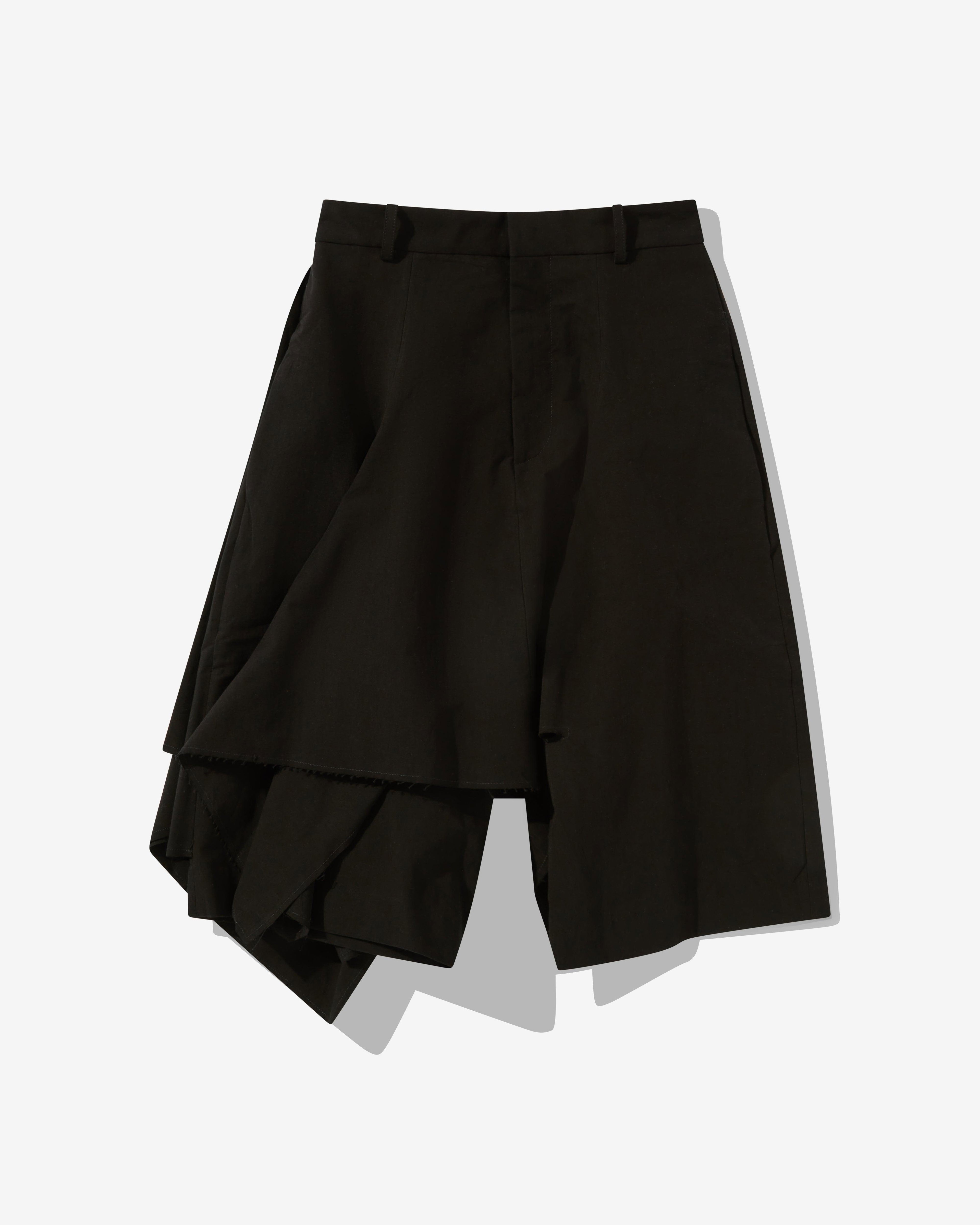 Niccolò Pasqualetti - Women’s Nave Skort - (Black) by NICCOLO PASQUALETTI