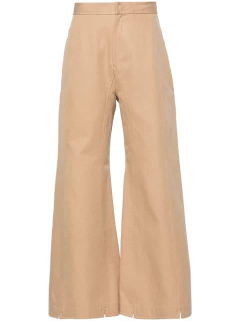 Tegola flared trousers by NICCOLO PASQUALETTI