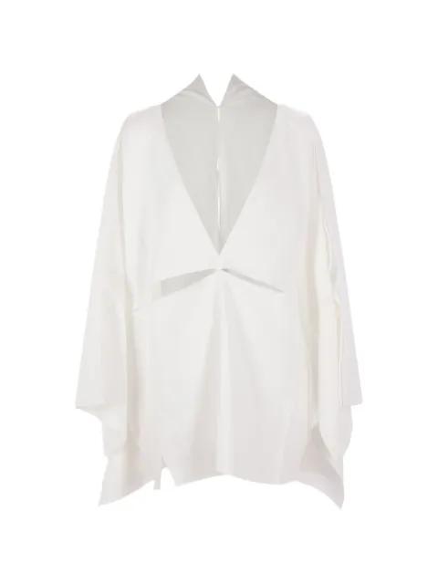 cut-out panelled shirt by NICCOLO PASQUALETTI